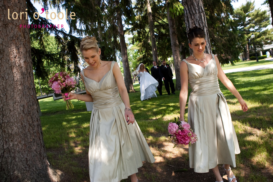 Marist College bridal party