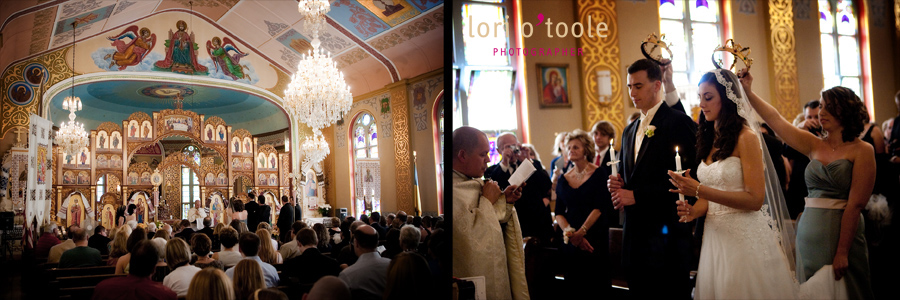 wedding veil Ukranian church wedding ceremony