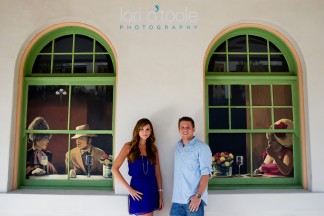 downtown Tucson engagement; Tucson engagement photography