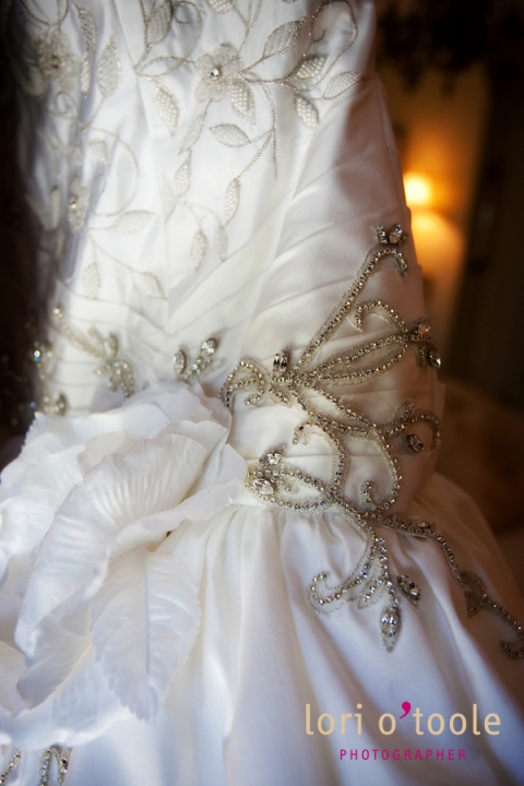 Stunning detailing on this dress by St Pucci