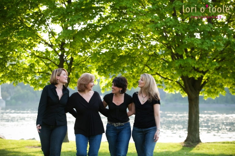 Viv and her cousins photo Waryas Park, Poughkeepsie, New York