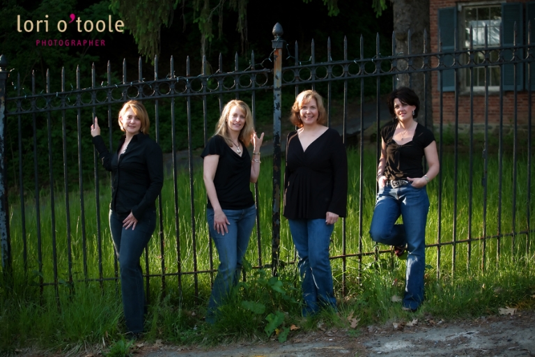 Viv and her cousins photo Waryas Park, Poughkeepsie, New York