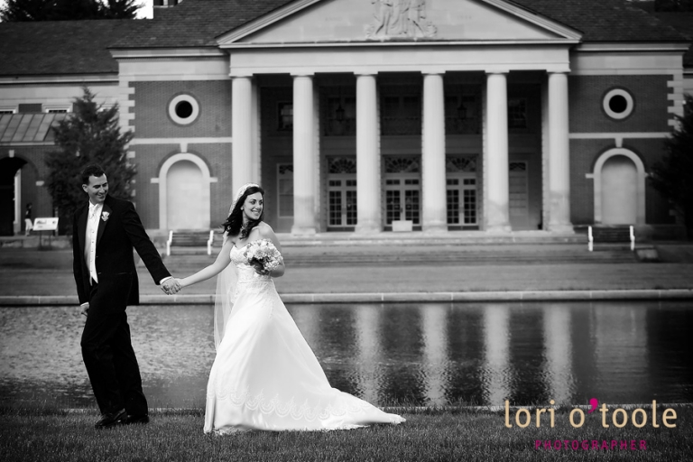 Lauren and John at The Hall of Springs