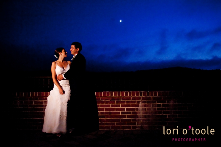 Crescent moon at The Grandview