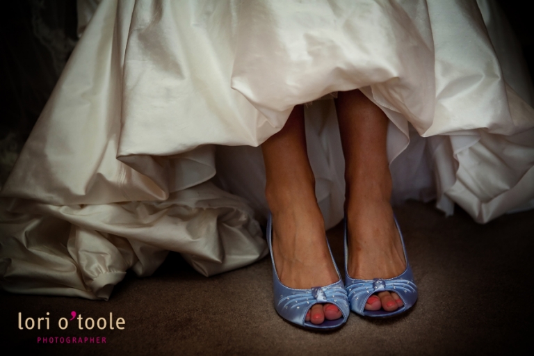 Blue Wedding Shoes