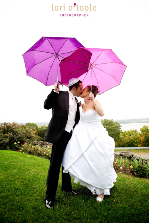 umbrellas rain wedding
