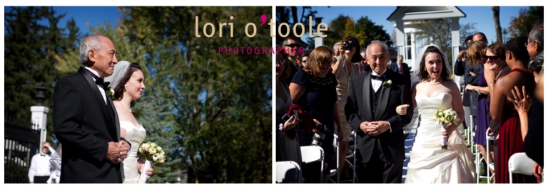 walk down aisle photo