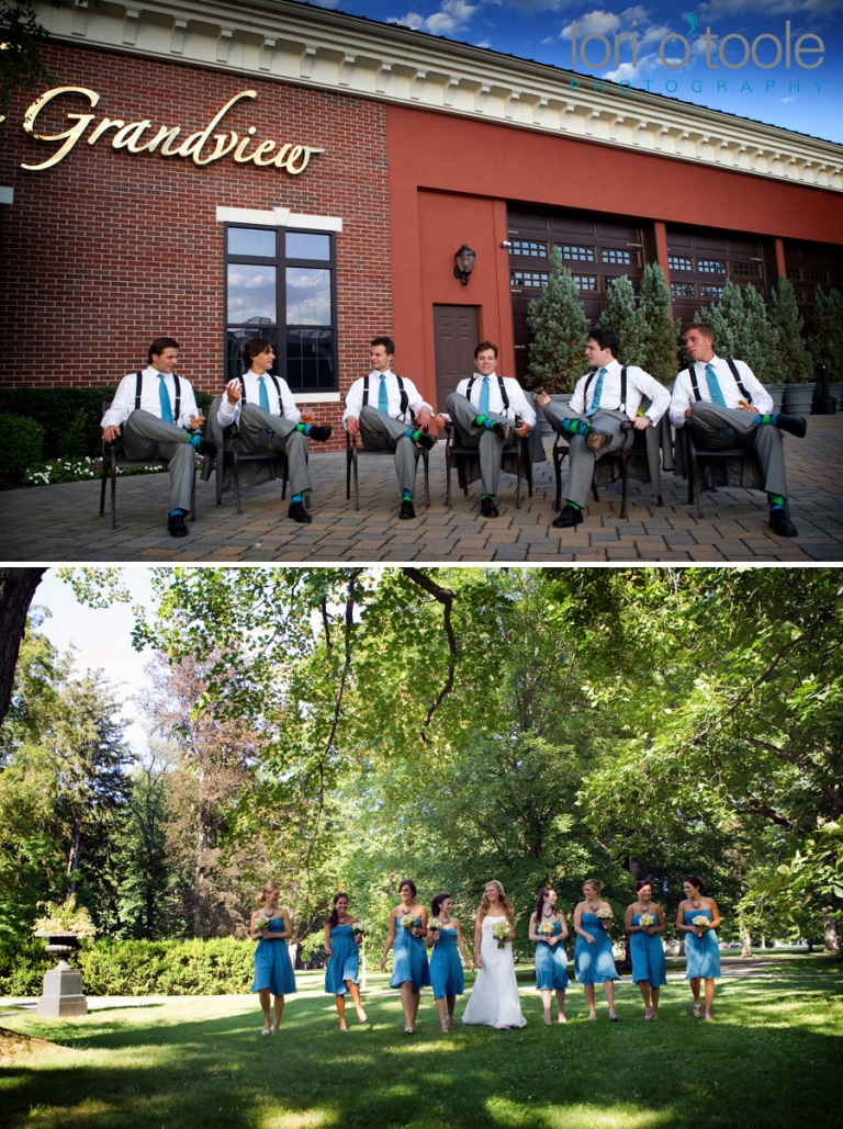 bridal party The Grandview