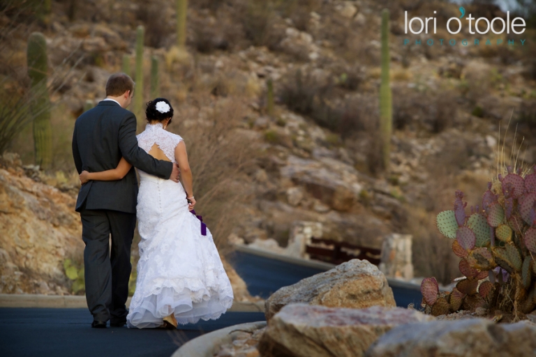 Tucson wedding in private home