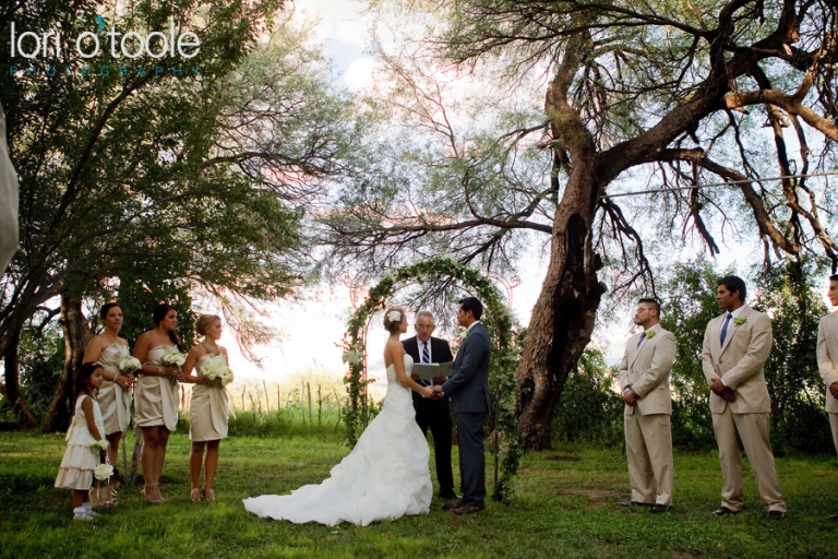 Agua Linda Farm wedding, Tucson wedding, Lori OToole