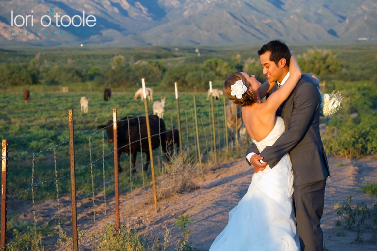 Agua Linda Farm wedding, Tucson wedding, Lori OToole