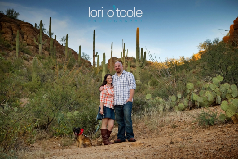 Tucson engagement photos; Lori OToole photography; Gates Pass; the Barrio