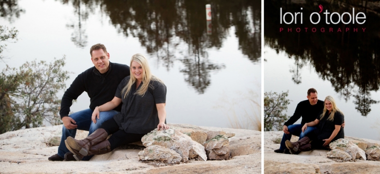 Mt Lemmon; engagement photos in Tucson; Lori OToole photography; Rose Canyon Lake