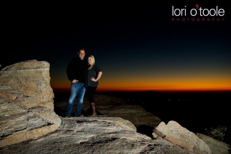 Mt Lemmon; engagement photos in Tucson; Lori OToole photography; Windy Point
