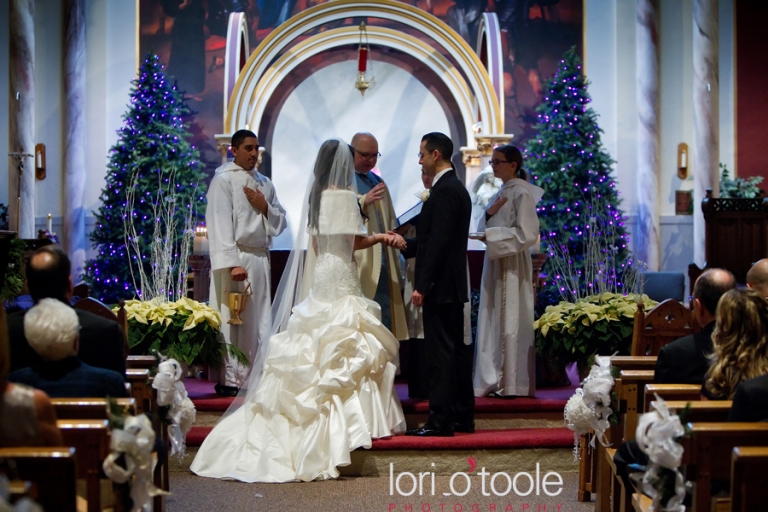Hudson Valley wedding; Christmas wedding; holiday wedding; Mount Carmel Church