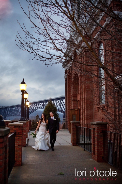 Hudson Valley wedding; Christmas wedding; holiday wedding; Mount Carmel Church