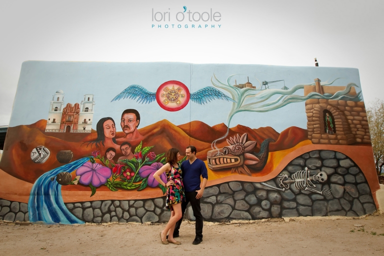 Tucson engagement photos; barrio, Lori OToole, Tucson wedding