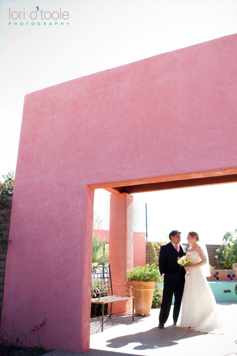 Tucson wedding photography; Tohono Chul Park wedding; Lori OToole