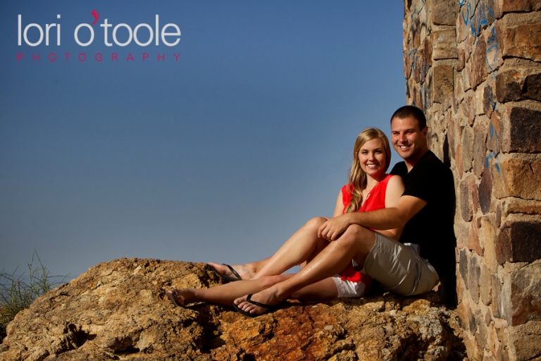 Tucson engagement photos, Gates Pass, Lori OToole, Tucson wedding