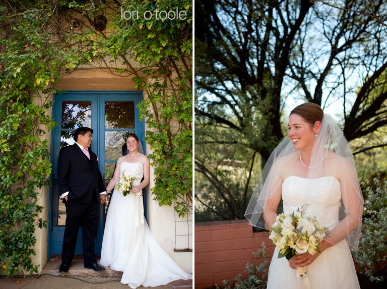 Tucson wedding photography; Tohono Chul Park wedding; Lori OToole