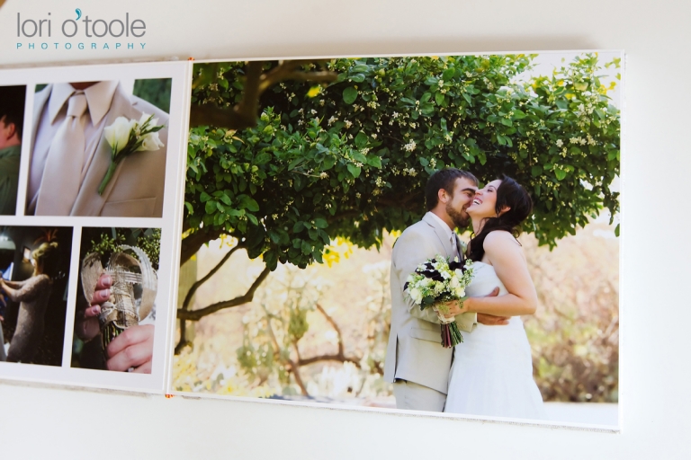 Tucson wedding album, Lori OToole photographer