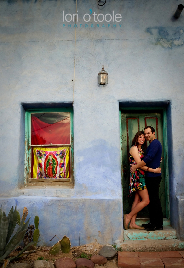 Tucson engagement photos; barrio, Lori OToole, Tucson wedding