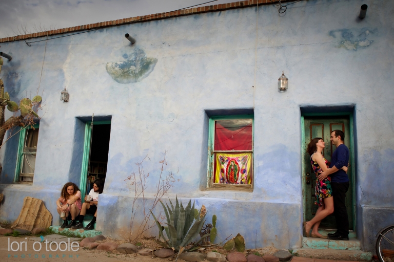 Tucson engagement photos; barrio, Lori OToole, Tucson wedding
