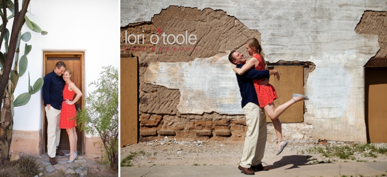 Tucson engagement photos, Gates Pass, Lori OToole, Tucson wedding