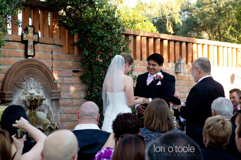 Tucson wedding photography; Tohono Chul Park wedding; Lori OToole