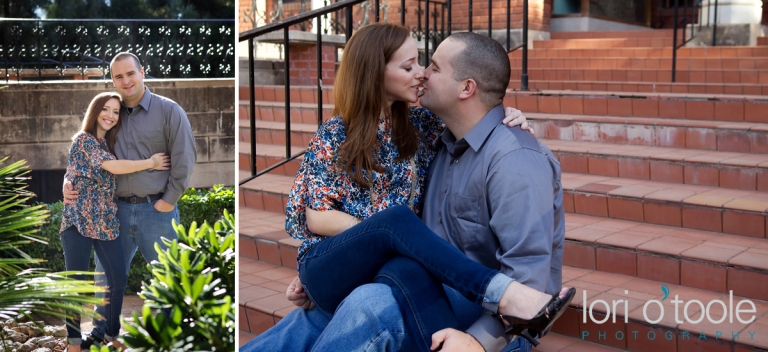 University of Arizona engagement photos; Tucson engagement photos
