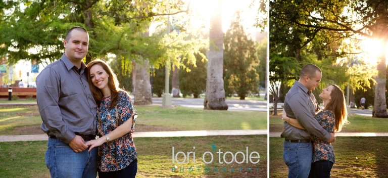 University of Arizona engagement photos; Tucson engagement photos