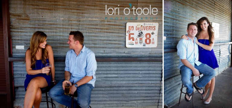 Barrio Brewery Tucson; Tucson engagement photography