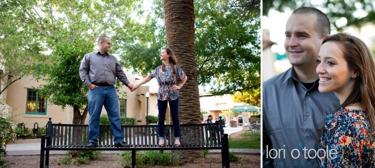 University of Arizona engagement photos; Tucson engagement photos