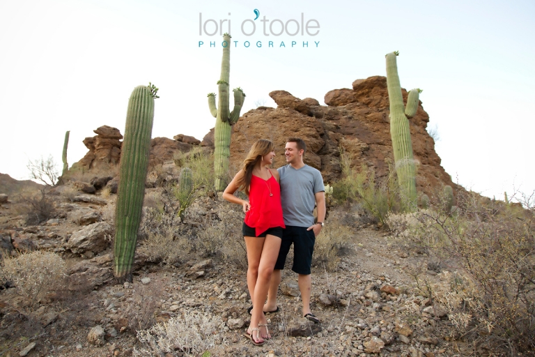 Tucson desert; Tucson engagement photography
