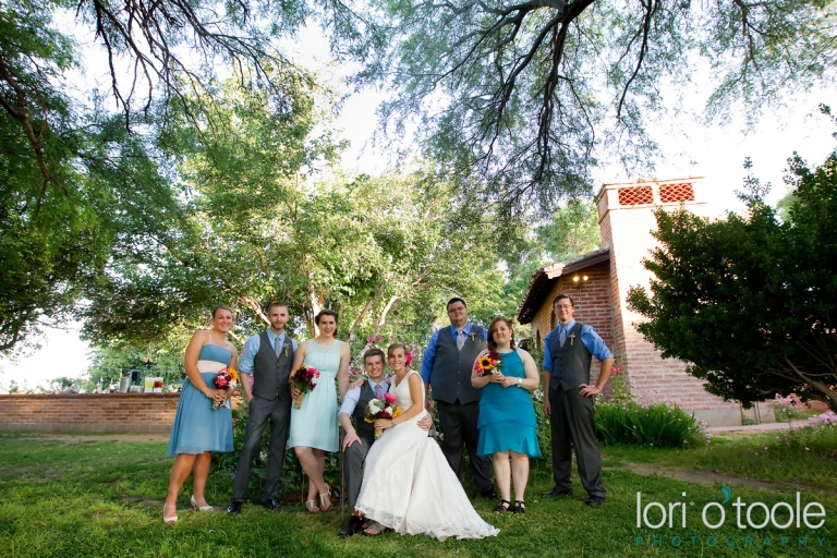 Erika and Dan, Agua Linda Farm wedding, Tucson wedding photography