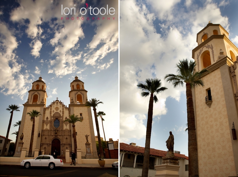St Augustine Cathedral; Tucson cathedral, Tucson wedding; Lori OToole Photography