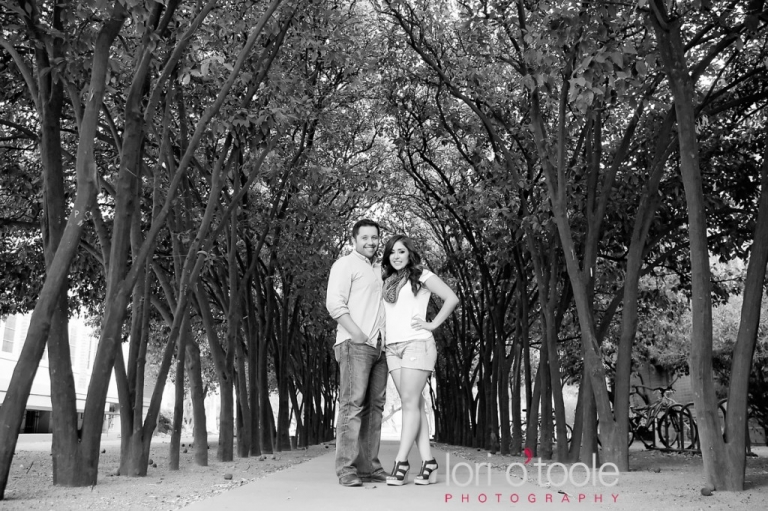 University of Arizona engagement; Tucson engagement photography; Lori OToole photography