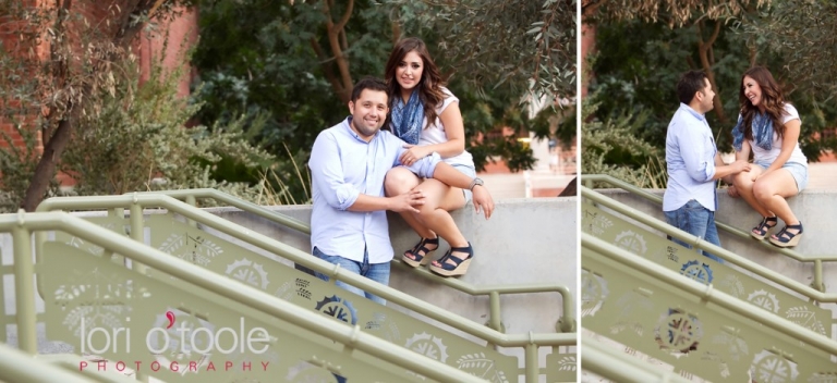 University of Arizona engagement; Tucson engagement photography; Lori OToole photography