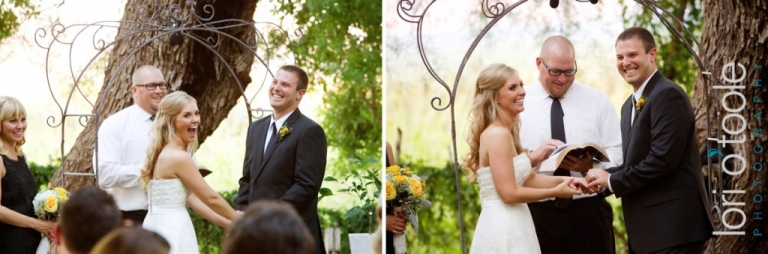 Summer and Jeff; Agua Linda Farm wedding; Lori OToole photography; Tucson wedding photography