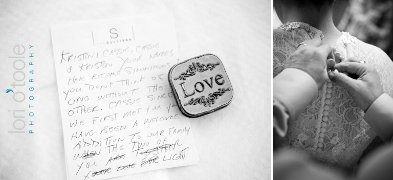 Bethel Woods Wedding; Woodstock wedding; Lori OToole Photography; Cassie and Kristen