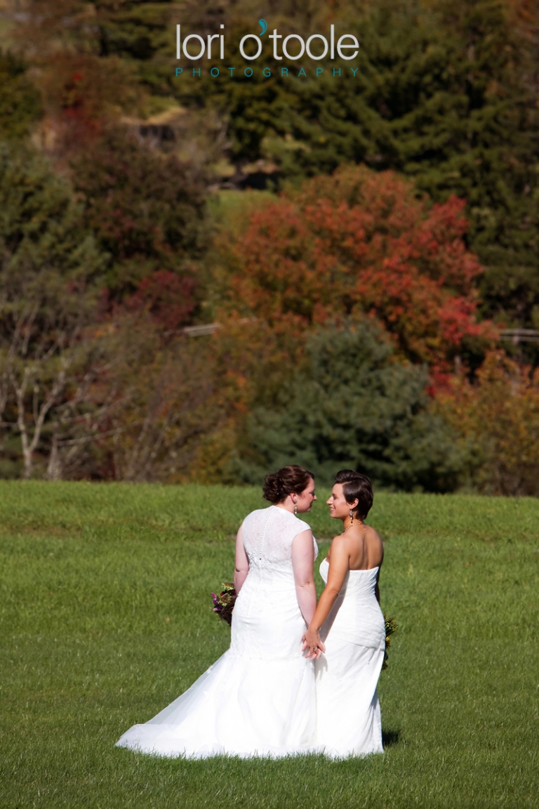 el Woods Wedding; Woodstock wedding; Lori OToole Photography; gay wedding photography