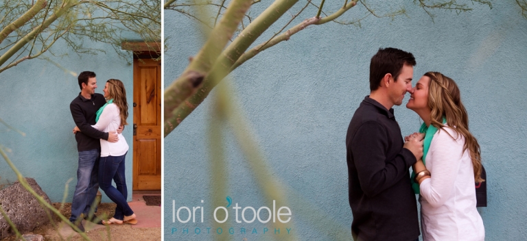 Amy and David. Engagement Photos in Tucson, Lori OToole Photography, Barrio engagement photos
