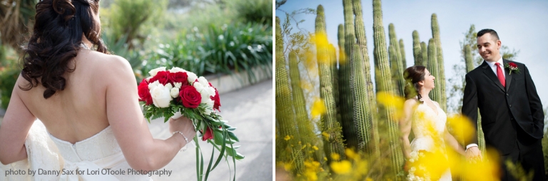 Tohono Chul wedding; Tohono Chul gardens; Victoria and Tim