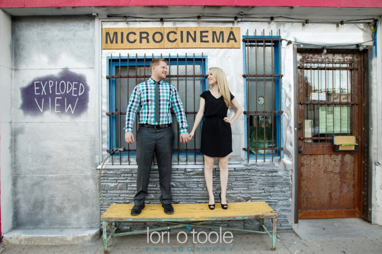 downtown Tucson engagement; Sam and Kris; Lori OToole Photography