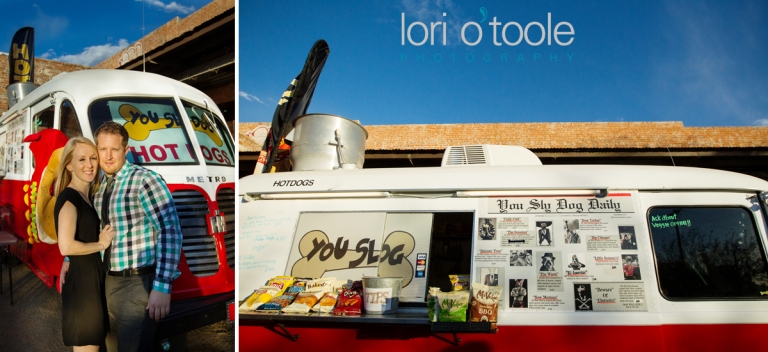 downtown Tucson engagement; Sam and Kris; Lori OToole Photography