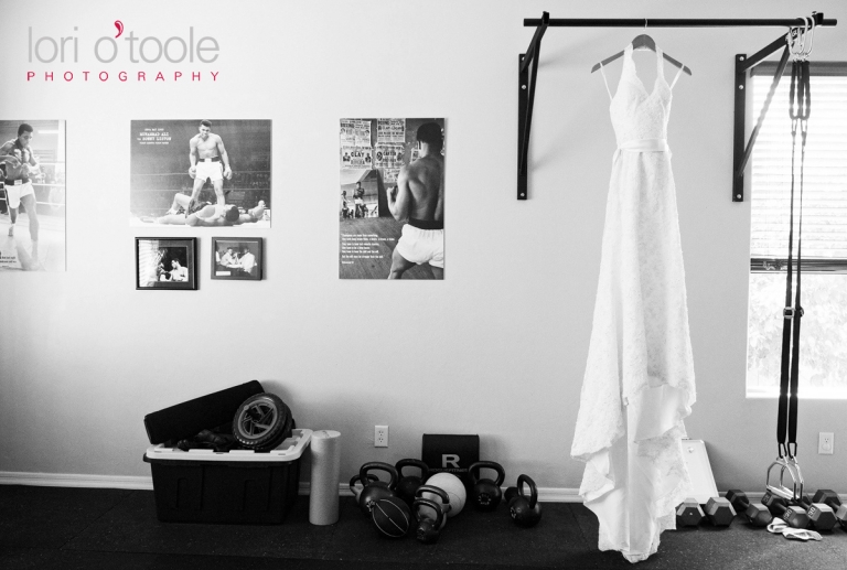 Victoria and Tim; wedding dress; Lori OToole photography