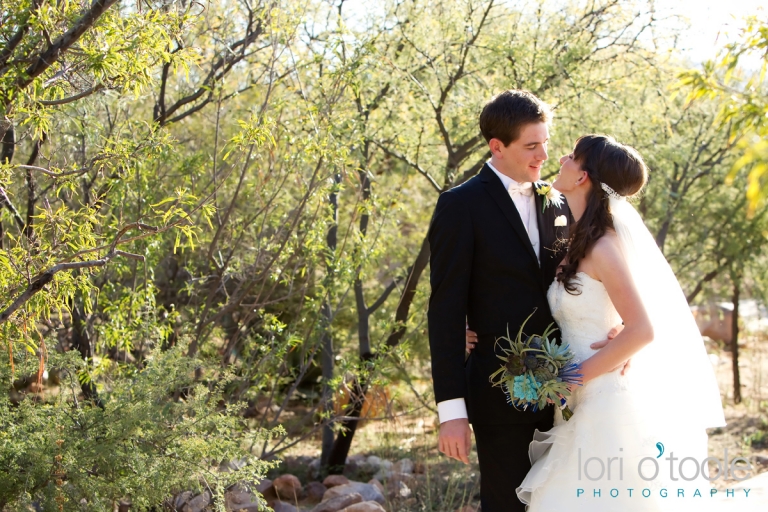 Megan and Carson; Lori OToole photography; Kartchner Caverns wedding
