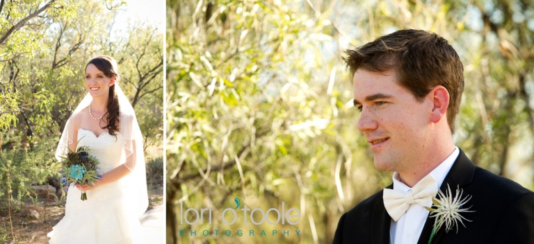 Megan and Carson; Lori OToole photography; Kartchner Caverns wedding
