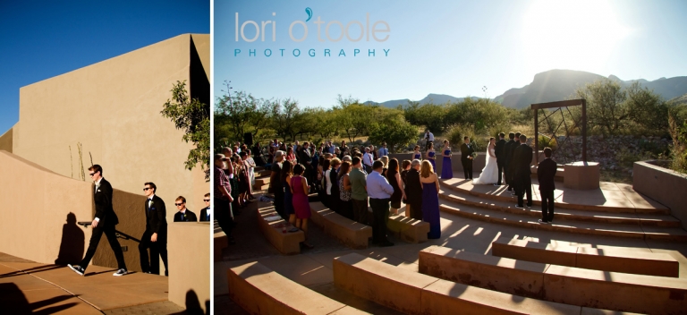 Megan and Carson; Lori OToole photography; Kartchner Caverns wedding