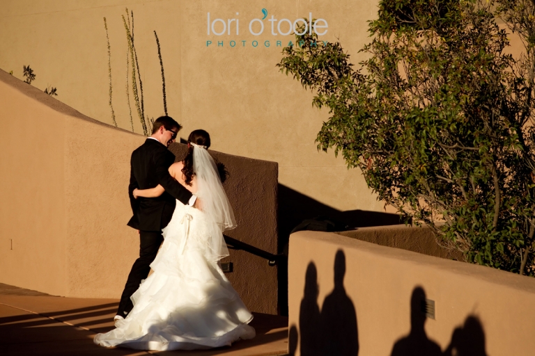 Megan and Carson; Lori OToole photography; Kartchner Caverns wedding